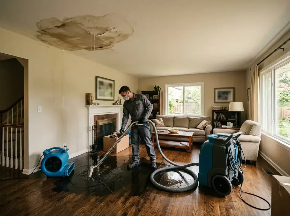 attic-pipe-burst-ceiling-drip-008 — frequently asked questions, Water Damage Restoration & Carpet Care in Newark, NJ